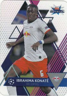 Ibrahima Konate RB Leipzig 2019/20 Topps Crystal Champions League Base card #36